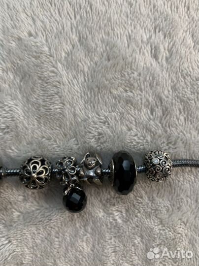 Pandora браслет с шармами