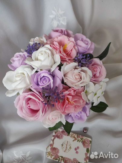 Мыльные розы букеты