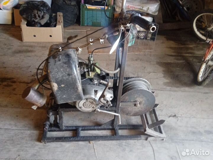 Лебёдка для вспашки огорода