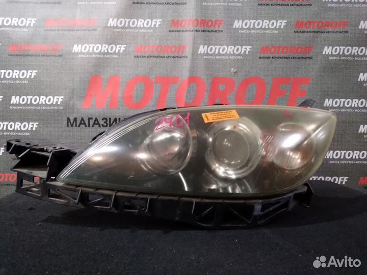 Фара левая Аксела BK5P хэтчбек Мазда 3 А671