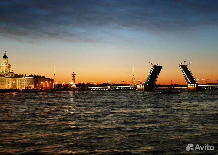 Билеты на прогулку по Неве 