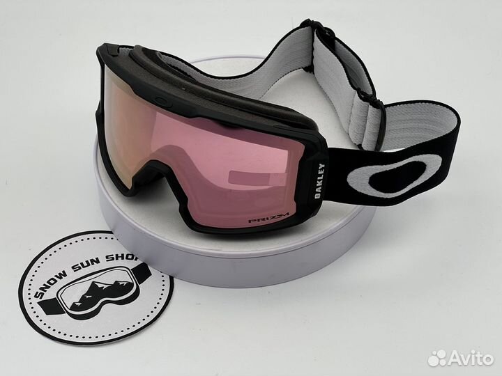 Горнолыжные очки Oakley Line Miner M Hi Pink