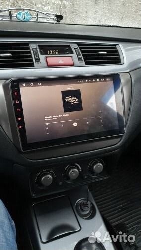 Магнитола Mitsubishi Lancer 9 с камерой