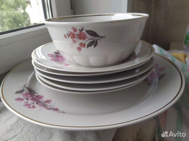Сервиз столовый Прокопьевский фарфоровый завод