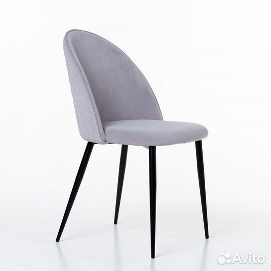 Стул Marcus, бархат серый