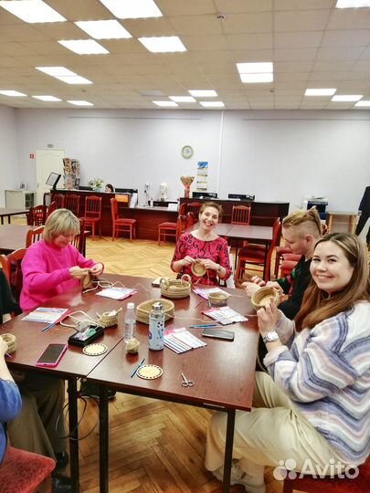 Мастер-класс /обучение вязанию из джута СПб/Пушкин