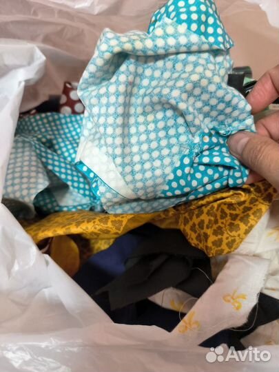 Мелкий лоскут СССР для поделок