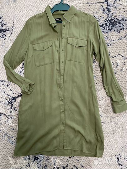 Платье рубашка xs