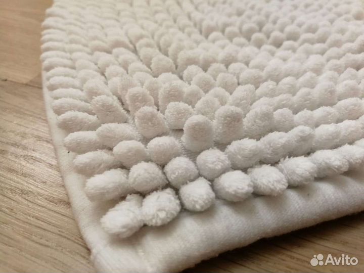 Белоснежный мягкий Коврик 60х90 см