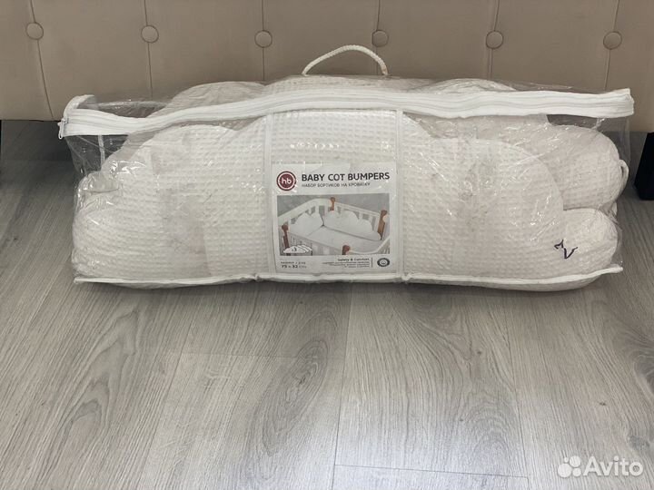 Бортики для детской кроватки Happy Baby