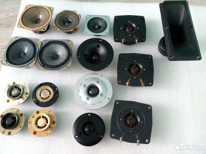 Динамики разные винтаж, и современ