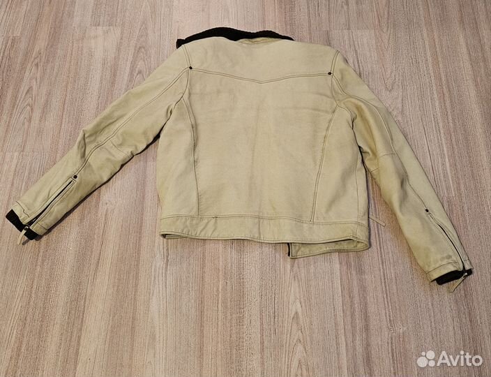 Куртка кожаная мужская зимняя