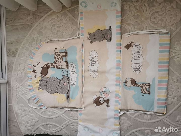 Бортики в кроватку