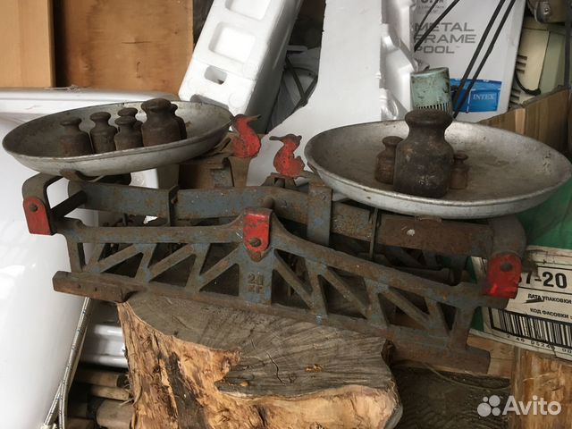 Весы настольные старинные