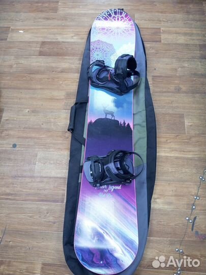 Сноуборд с комплектом (26)