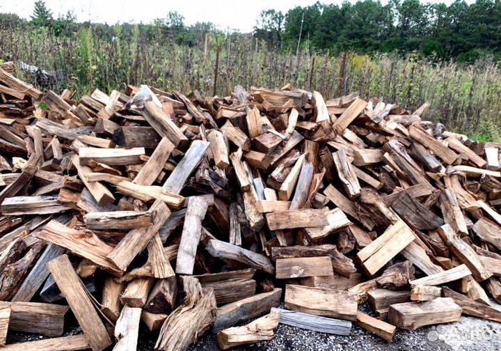 Дрова после сушки
