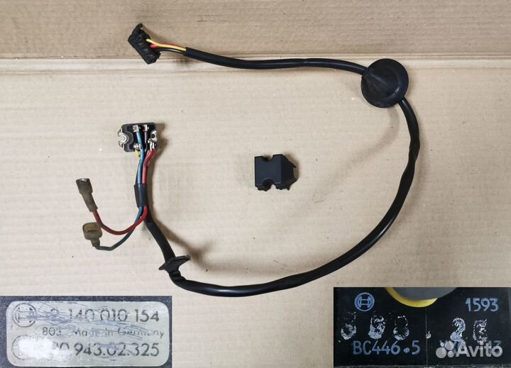 Регулятор вентилятора печки на Mercedes W124