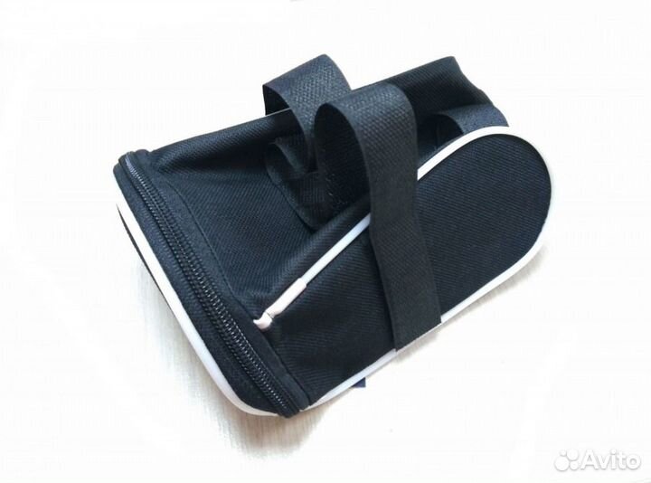 Велосумка под седло кмs / 17 х 6.5 х 12 / черная