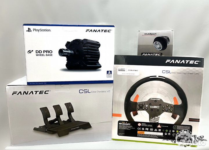 Fanatec DD Pro Комплекты для PS,PC,Xbox В наличии