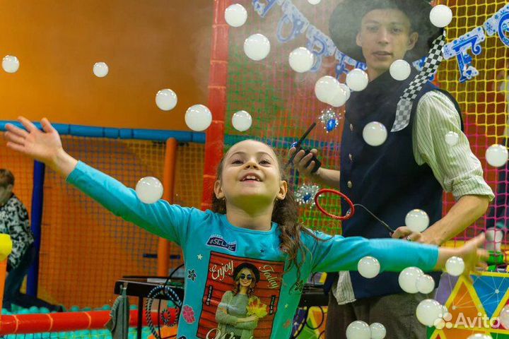 Шоу мыльных пузырей