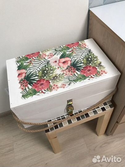 Складной столик-ящик без ножек