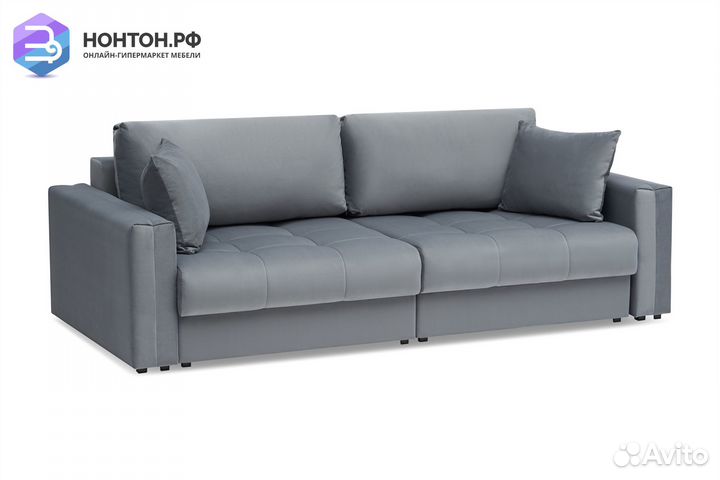 Диван тик-так Монарх темно-серый