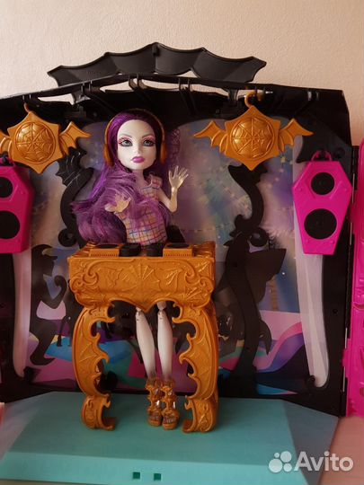 Обучающий планшет,сцена/кукла Спектра Монстер Хай