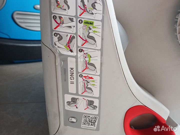 Автокресло бритакс ромер кинг 2 ls