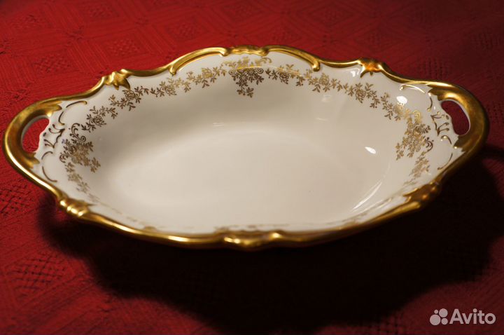 Блюдо овальное, Веймар. Германия 80-е годы