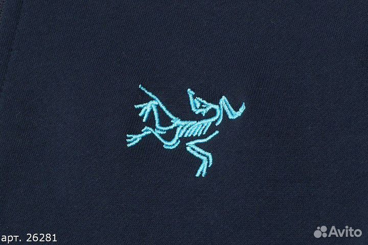 Зип-худи Arcteryx синее