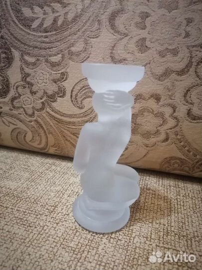 Подсвечник хрустальный СССР