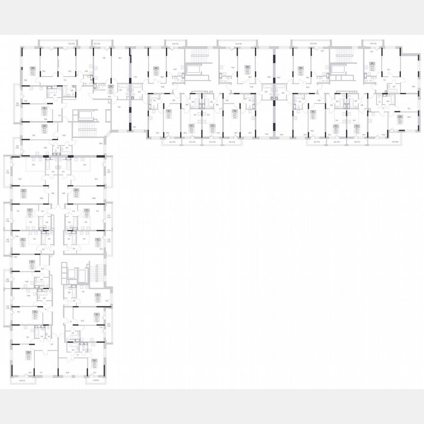 2-к. квартира, 63,8 м², 4/9 эт.
