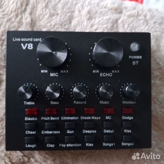 Конденсаторный микрофон и звуковая карта