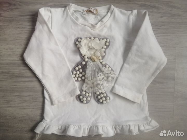 Брендовые вещи пакетом на девочку 80-86-92