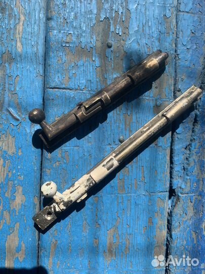 Щеколда латунная СССР имперская