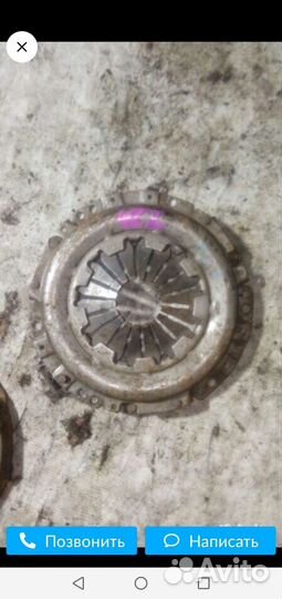 Корзина сцепления 4zz 3zz. Тайота королла. Аурис