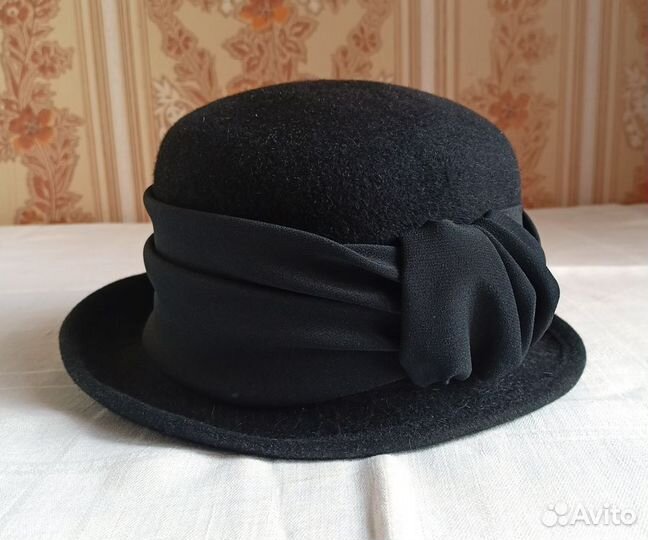 Шляпа фетровая женская