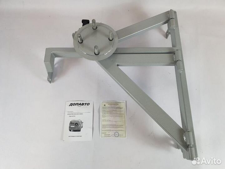 Кронштейн запасного колеса серый Ларгус