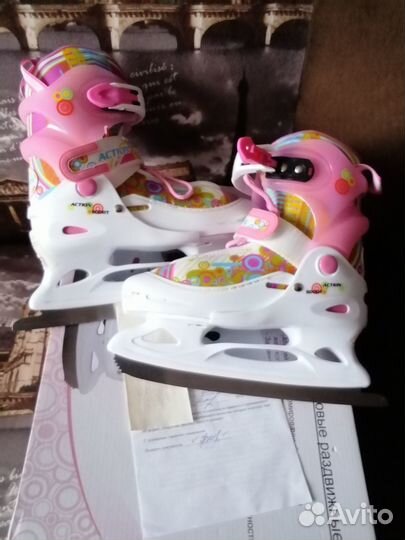 Коньки выдвижные