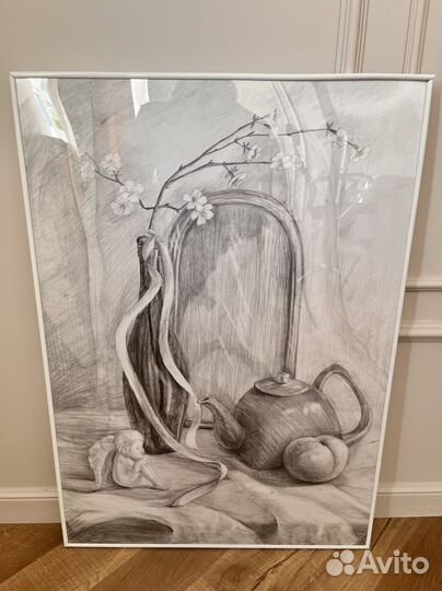 Картина Натюрморт с ангелом