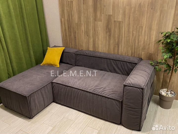 Компактный угловой диван