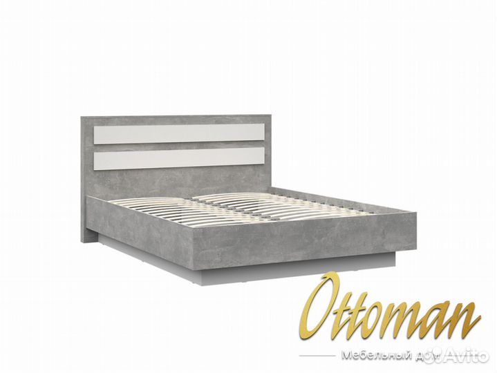 Кровать 160 на 200 Денвер с матрасом