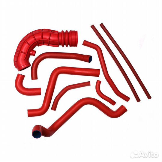 Патрубки двигателя ваз 1118 вода + воздух из 12 шт