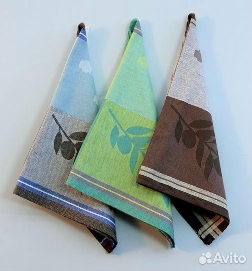Набор кухонных полотенец 3 шт 40 на 60