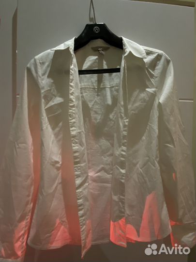 Рубашка белая женская