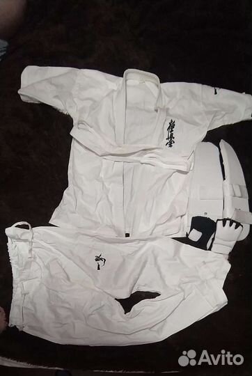 Детский костюм и принадлежности для дзюдо