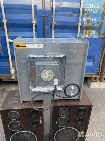 Канальный надежный вентилятор (ziehl-abegg)