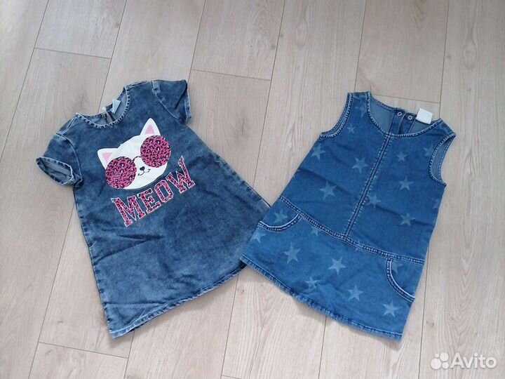 Два джинсовых платья