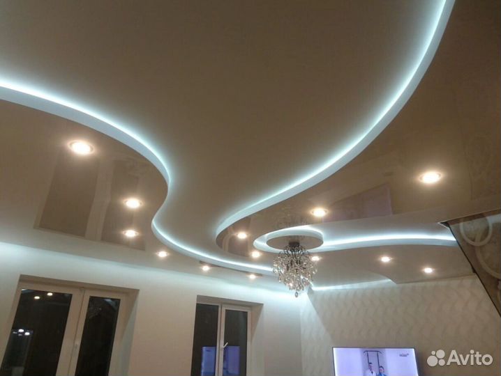 Натяжные потолки