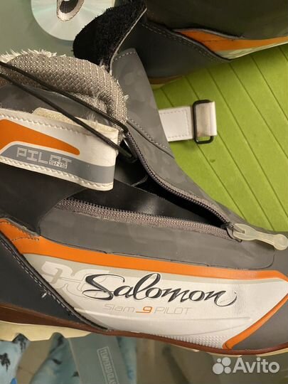 Лыжные ботинки salomon pilot